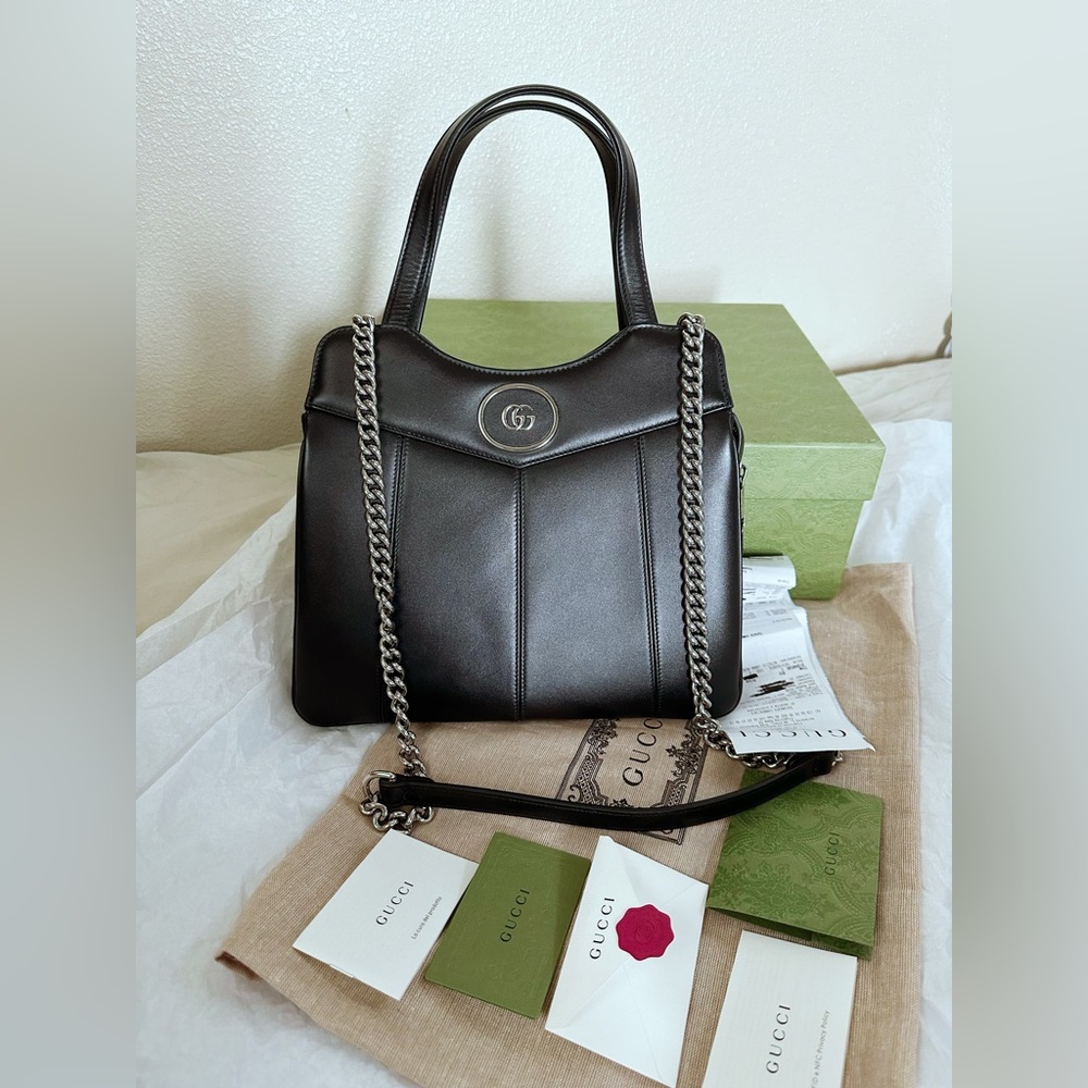 Gucci Petitie GG Small Tote Bag withh receipt